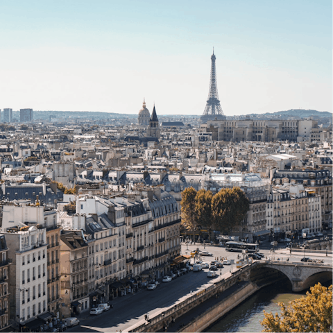 Discover Paris's history including the Palais-Royal, a short stroll away