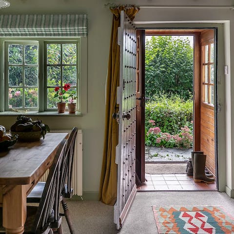 Kick off muddy boots in the porch and step into this countryside idyll
