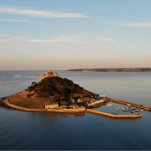 Experience the charming beauty of life by the sea from this home in Marazion