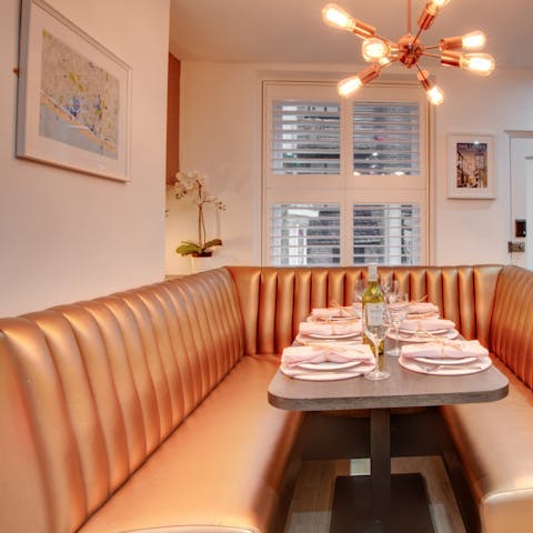 Host your own glamourous dinner party