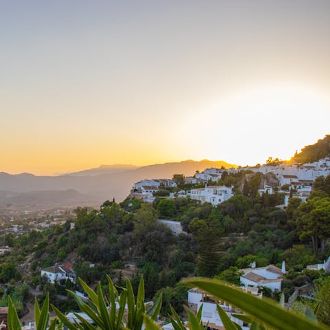 Explore the whitewashed villages and hilly landscapes of Andalusia