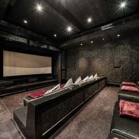 Enjoy a movie night like no other in the home cinema