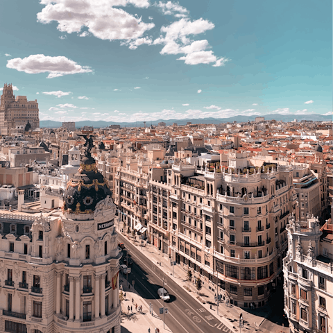 Explore this area of the Spanish capital, including the Royal Palace of Madrid