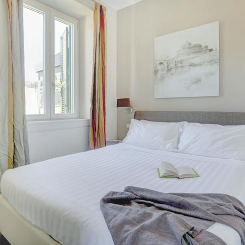 Sleep soundly in your comfy bedroom