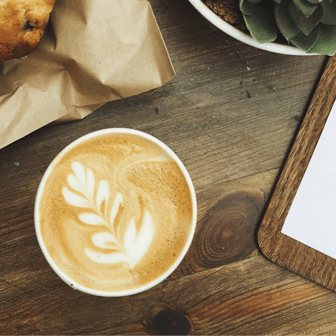 Enjoy your morning coffee in the heart of Clapham