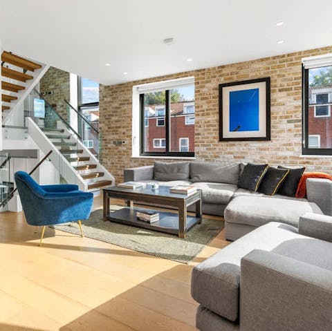 Gather in the living room for a cosy movie night