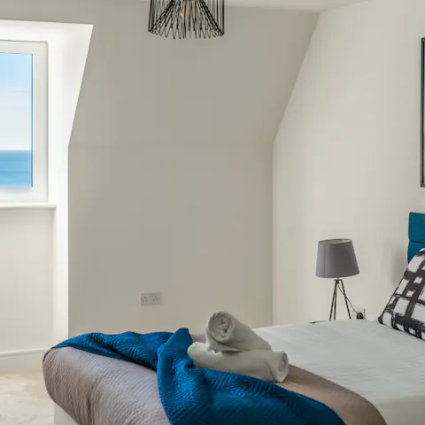 Wake up well-rested and welcome a new day with the sea view outside your window 