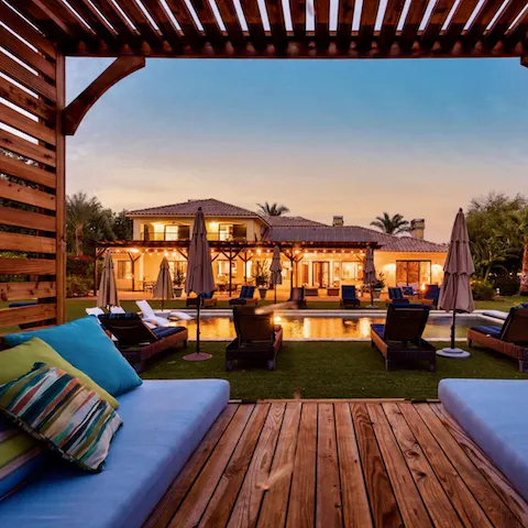 Take a moment in this cosy lounger