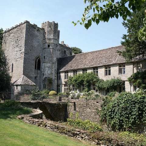 Enjoy leisurely strolls through the castle grounds 