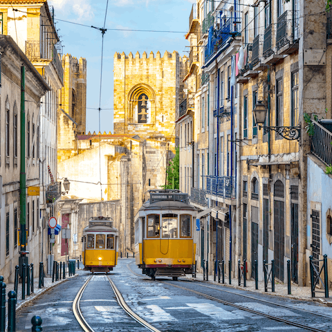 Take the no. 28 tram up some of Lisbon's prettiest streets
