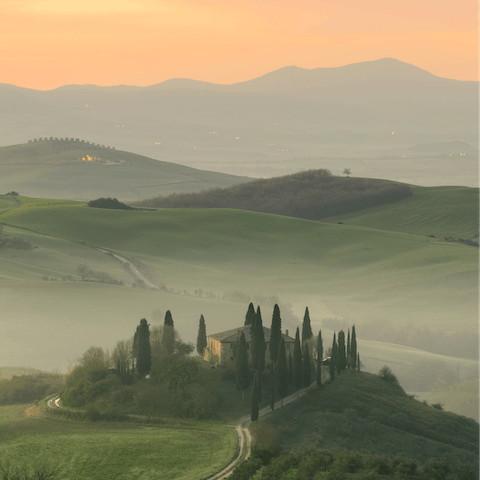 Discover the timeless beauty of Tuscany from the village of Cevoli