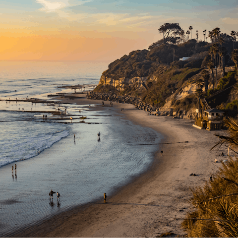 Make the most of Beacon's Beach, just a short walk away