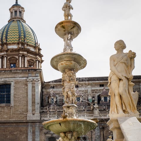 Take a day trip to Palermo and discover the city's artistic heritage