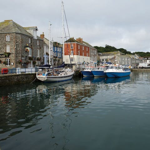 Take a day trip to Padstow and try the local seafood