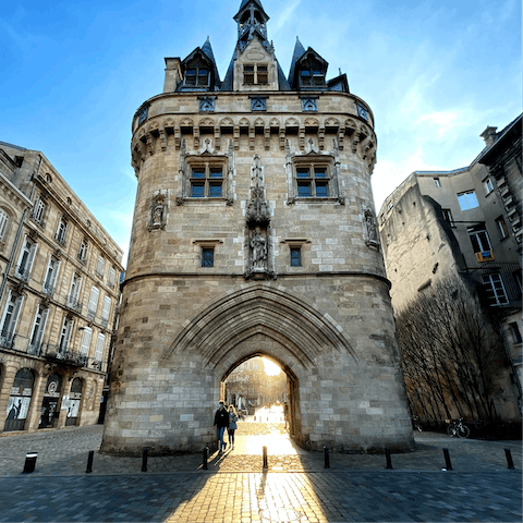Stay in Bordeaux's beautiful old town 