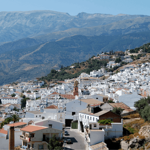 Uncover some hidden gems in the ruggedly beautiful hills of Andalusia dotted with quintessentially Spanish villages