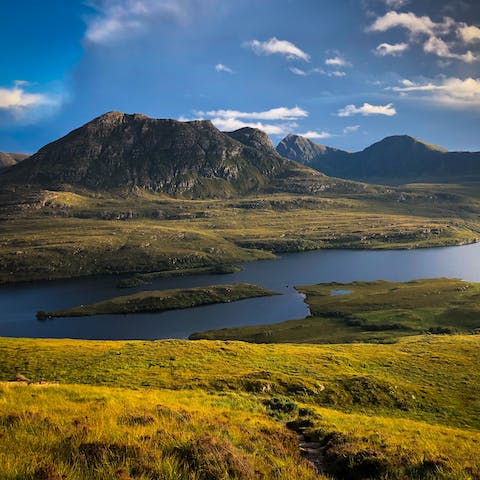 Explore the lochs and hills of the Scottish Highlands on your doorstep