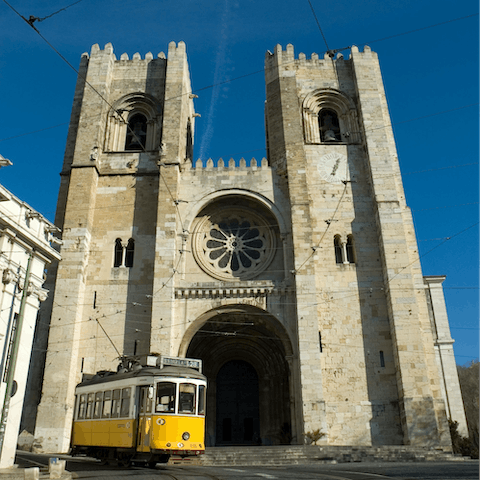 Visit Lisbon's famous Sé de Lisboa cathedral, the oldest in the city