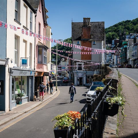 Stay moments from Dartmouth's charming Market Square