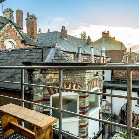 Stay in an apartment in a converted period warehouse
