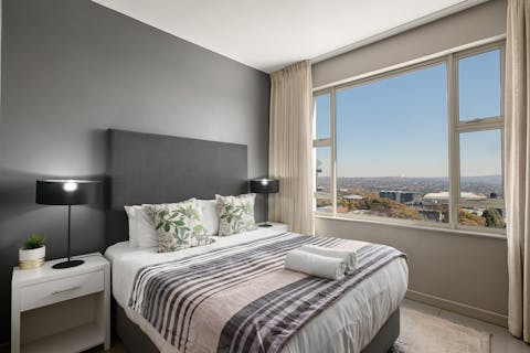 Wake up to wonderful views of Johannesburg