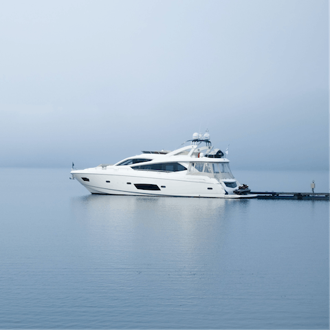 Charter a yacht to the historical Robben Island