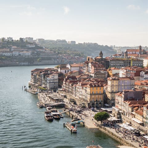 Stay in the heart of Porto's centre, just a short stroll from the Casa da Musica