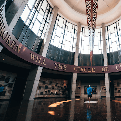 Visit the Country Music Hall of Fame, just twelve minutes away by car