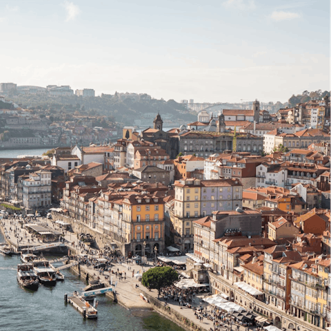 Stay in the heart of Porto, with the historic centre on your doorstep