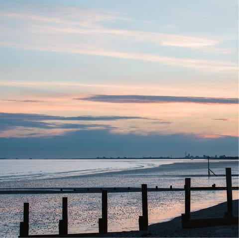Explore the beaches of West Wittering, just a few minutes drive away