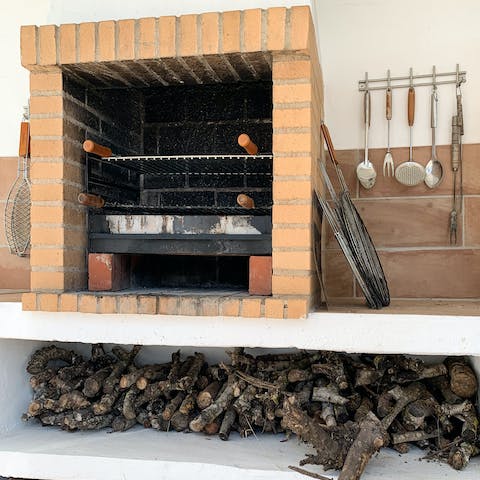 Recreate your favourite Portuguese dishes on the built-in barbecue