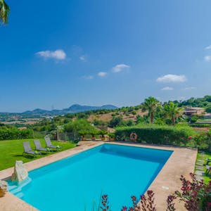 **Spacious pool** Guests enjoyed relaxing in the spacious pool.