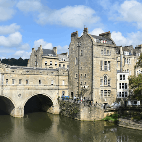 Wind your way through the historic heart of Bath