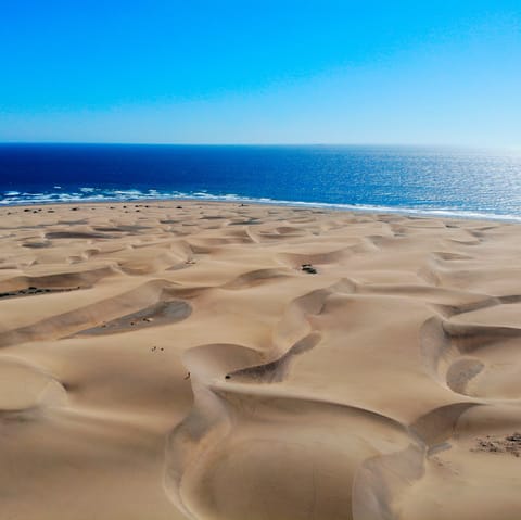 Soak up the golden sands of Playas de Fuengirola beach, just 23km from your home