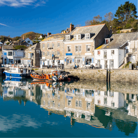 Enjoy Padstow, home to world-famous fish-and-chips