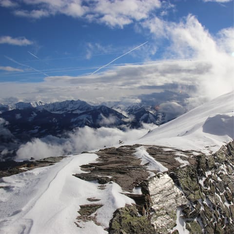 Admire  Hohentauern, the highest mountain of the Rottenmann and Wölz Tauern sub-range