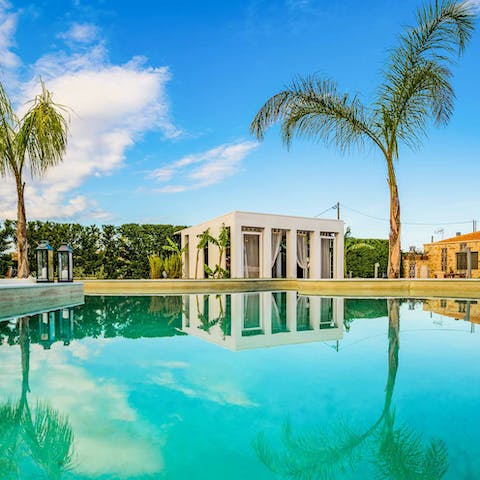 Splash about in the seasonally heated pool when you're not working out or chilling in the open-air spa