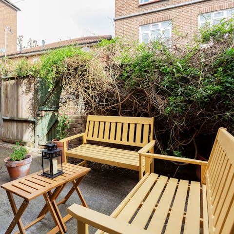 Sip your morning coffee on the communal terrace