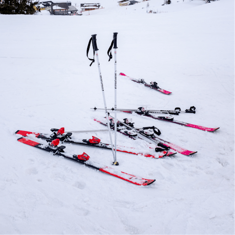 Hit the slopes with convenience – the resort's main ski lift is just two minutes away 