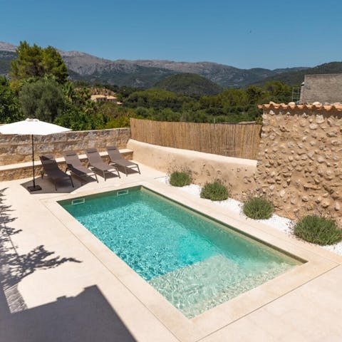 Guests thought the mountain views from the property were wonderful.