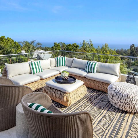 Wake up to ocean views and take your morning coffee outside to the terrace