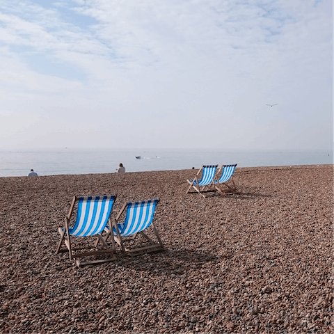 Explore pebbled beaches, listen to the waves and breathe in the sea air