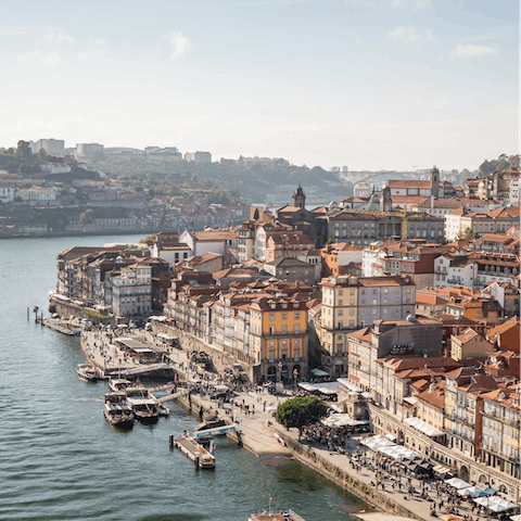 Stay in Porto's historic hub, close to all the major landmarks and plenty of bars, restaurants and shops