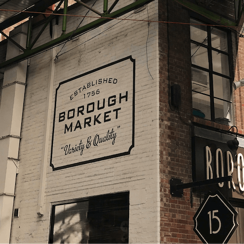 Jump on the newly opened Battersea branch of the Northern line and sample some culinary delights at lively Borough Market – it's a twenty-five minute journey
