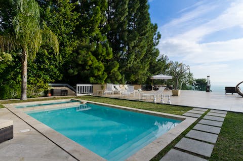 Cool off in your stunning private pool