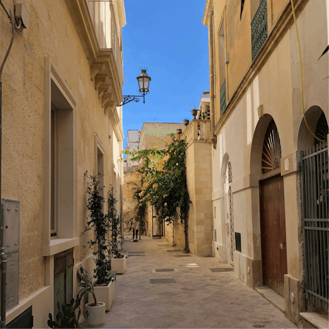 Discover historic Lecce – just a short drive away