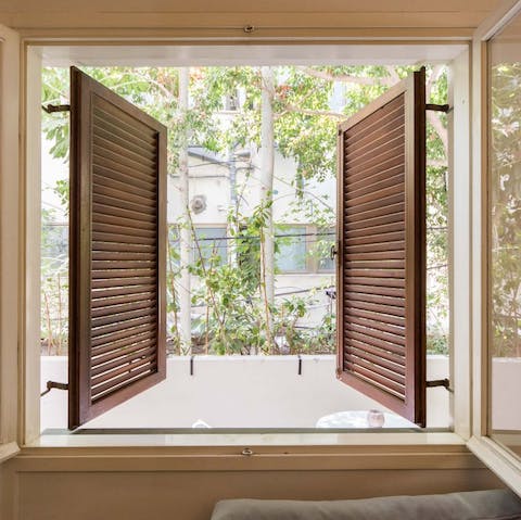 Throw open the shutters and let in a cooling coastal breeze into the home