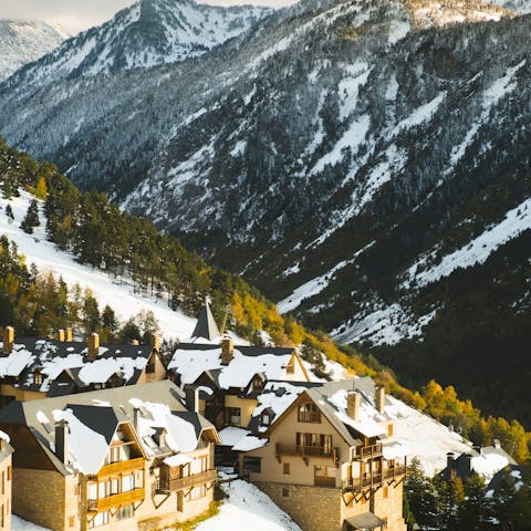 Stay in Baqueira and ski the slopes favoured by royalty