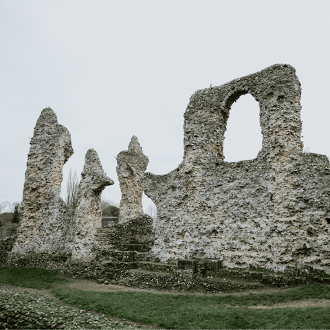 Revel in the history of Beeston Regis Priory, just a fifteen-minute walk from home