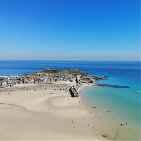Explore the charming town of St. Ives